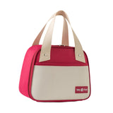 Maxbell Insulated Cooler Bag Portable Cooler Tote Bag for Camping Work Beach Outings Burgundy