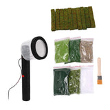 Static Grass Applicator Kits Railway Portable Electrostatic Flocking Machine