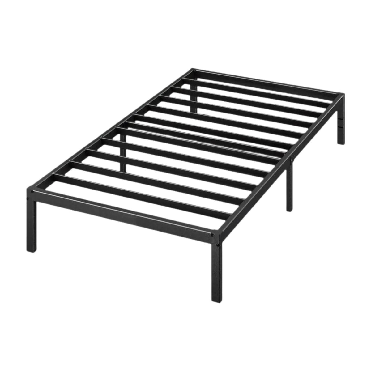Maxbell Metal Bed Frame with Screws Under Bed Storage Universal Low Noise Heavy Duty