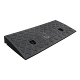 Maxbell Curb Ramp AntiSlip Easy to Use Roadside Slope Pad for Trailers Driveway Cars Black 50cmx22cmx5cm