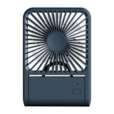 Maxbell Desk Fan Compact 3 Speeds Adjustable Personal Fan for Bedroom Office Desktop Blue
