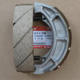 Rear Brake Pads, Performance, Compatible with HJ125-8V/8S/8R/8C/8E/8M/8G/8U/8K Motorcycle Grooved Pads 1 Pair