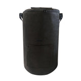 Maxbell Compost Bin Bag Garden with Zipper and Handle for Garbage Trash Loading Leaf Black