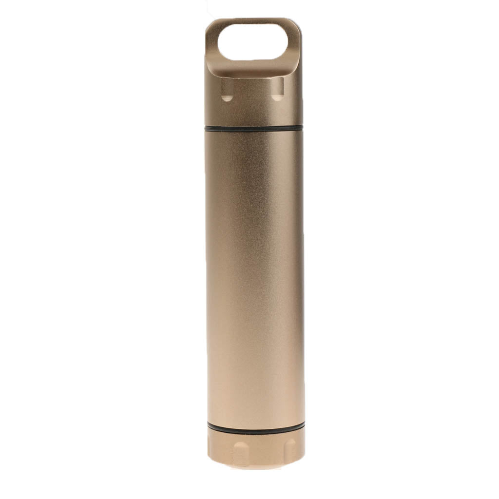 Maxbell Maxbell Portable Survival EDC Aluminum Waterproof Capsule Seal Tank Bottle Case
