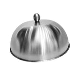 Maxbell Burger Cover Heavy Duty Cheese Melting Dome for Cooking Outdoor BBQ Barbecue 22cmx22cmx8.3cm