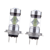 Maxbell 3x2pcs H7 100W LED 8000K Ice Blue Foglight Daytime Running Bulbs Lamps