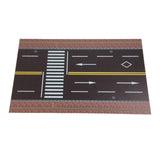 Maxbell 1/64 Highway Scene Model Car Scene Mat Background Nonslip Layout Parking Lot Style B