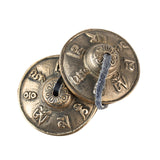 Maxbell Tibetan Tingsha Cymbals for Friends Yoga Decoration Buddhist Tingsha Symbols Style A