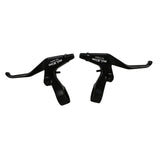 Maxbell 1 Pair Aluminum Alloy Levers for Road Bike Mountain Bike Black Black - Aladdin Shoppers