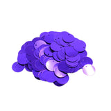 Pack of 130PCS Shiny Round Loose Sequins Paillettes Sewing Craft Jewelry Making Costume DIY Home Decor Ornaments 16mm Dark Purple