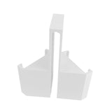 Smartphone Fence Mount Stable Tennis Net Phone Holder for Tennis Volleyball White