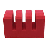 Maxbell Badminton Racket Holder Portable Sturdy Organizer 3 Grid for Travel Home Gym 1pcs