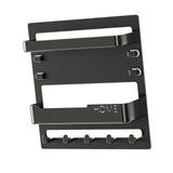 Maxbell Key Holder Wall Mount Shelf Multipurpose Key Hook for Office Entryway Garage Black