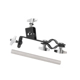 Maxbell Cowbell Holder Clamp with Rod Professional Percussion Instrument Accessories