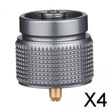 Maxbell 4xGas Stove Adapter Fitting BUTANE Adaptor Canister Converter Long Tank Tool