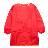 Maxbell 6 Color Polyester Fiber Waterproof Fabric Apron Children Long Sleeve Smock L - Aladdin Shoppers