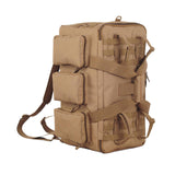 Maxbell Camping Storage Bag Large Capacity Portable Handbag for Sports Travel Hiking Khaki