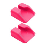 Maxbell 2 Pieces Bike Pedal Adapter Premium Road Cycling Bicycle Flat Step Converter Pink