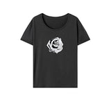 Maxbell Maxbell T Shirt for Women Summer Clothes Ladies Crewneck Shirt for Work Walking Trip S Grey