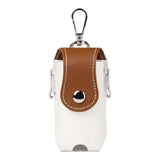 Maxbell Golf Ball Waist Bag Premium for Women, Men Convenient Waterproof Carry Pouch White and Brown