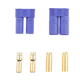 Maxbell 2x1 Sets EC5 Type Male Female Battery Connectors 5.0mm Gold Banana  Plug