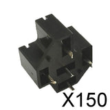 Maxbell 150x40A 5Pin SPDT PCB Board Mount Relay Socket Connector for Terminals