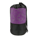 Maxbell Yoga Towel Soft Practice Comfortable Yoga Towel Mat for Sports Travel Indoor violet