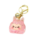 Maxbell Keychain Pendant Hanging DIY Key Chain Holder for Party Favor Handbag Adults Pink