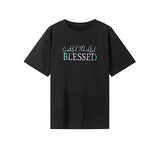 Maxbell Maxbell Women's T Shirt Summer Activewear Soft Basic Tee for Street Beach Daily Wear XXL Black