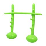 Maxbell Inflatable High Jump Bar Fitness Game Prop for Family Gatherings Adults Kids Green