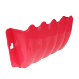 Maxbell Maxbell Rabbit Hay Shelf Food Dispenser Hay Box Hanging Holder Grass Feeder for Bunny rose red