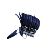 Maxbell Indian Feather Headdress Cosplay Party Dress up Props Comfortable