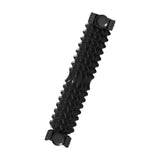 Maxbell Massage Roller Back Legs Pilates Foam Roller for Fitness Gym Body Stretching black