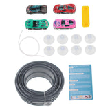 Flexible Race Car Ramp Track Gifts Rolls up Multifunctional Lightweight 4.5M