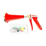 Maxbell Multipurpose Adjustable Comfortable Grip for Irrigation Garden Watering Yard Red