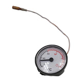 Maxbell Capillary Temperature Gauge Quick Response Liquid Water Oil Dial Thermometer B Celsius