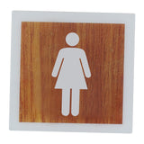 Maxbell Toilet Door Sign Prompt Sign Bathroom Sign for Public Place Bathroom Office