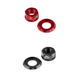 Maxbell 2Pcs Bicycle Hubs Nut Mountain Bike MTB Flange Nut Parts Drums Axle Screws