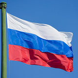 Maxbell Large Russia National Flag Russian Banner 150*90CM/5*3FT Eyelets for Hanging
