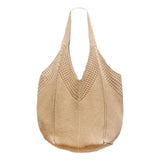 Maxbell Beach Tote Bag Knitted Portable Female for Women for Outdoor Mother Day Work