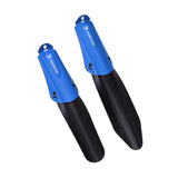 Maxbell 2Pcs Bike Mudguard Set Mudguard Fenders Set for Riding Traveling Mountain Bike blue