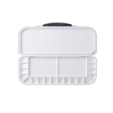 Maxbell Empty Watercolor Palette Paint Case 18 Wells Beginner Portable Paint Palette