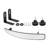 Maxbell Maxbell Black Golf Cart Rear View Mirror Interior Trims Central Mirror for Ezgo