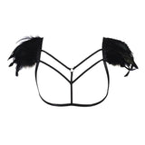 Maxbell Harness Bra Party Costume Accessories Strappy Punk Fashion Festival Bralette