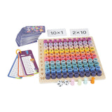 Maxbell Math Board Game Math Manipulatives for Boy and Girls Children Birthday Gifts