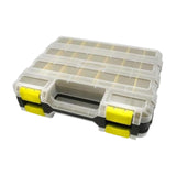 Maxbell Small Parts Organizer Double Sided Hardware Storage Box for Bolt Nails Beads