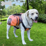 Maxbell Maxbell Dog Foldable Backpack Waterproof Portable Travel Outdoor Bag Pack Orange S