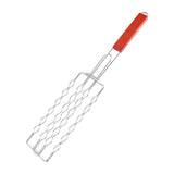 Maxbell Sausage Rack Grill Basket Grill Mesh Clip Holder for Grilling Fruits Seafood