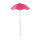 Maxbell Plant Umbrella for Outdoor Plants Sun Shade for Plants for Potted Flower Pot Pink