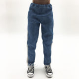 Maxbell 1/6 Male Rude Body Clothes Jeans Pants Trousers 18cm for DML BBI 12inch Figure - Aladdin Shoppers